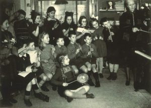 Muziekklasje van Annie van Os in Zeist.